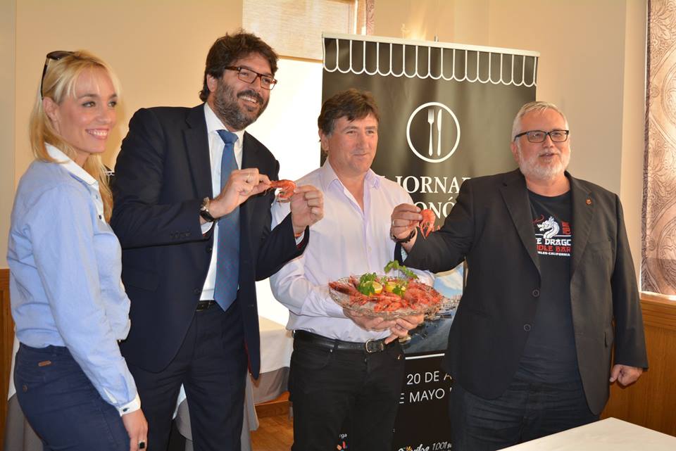 Presentacin de las IV Jornadas Gastronmicas de la Gamba Roja de guilas 